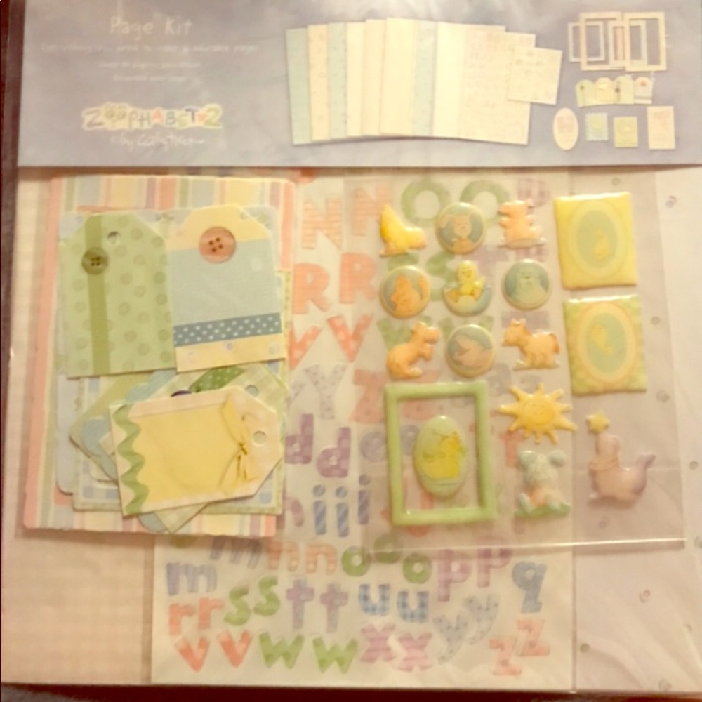 Baby Boy Scrapbook Kit